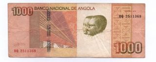 Angola 1000 Kwanzas 2012