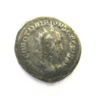 Silver - Antoninian Of Trajanus Decius Rv.  Two Pannoniae Standing Facing