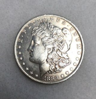 1883 - O Morgan Liberty Silver Dollar $1 Orleans Uncirculated Coin