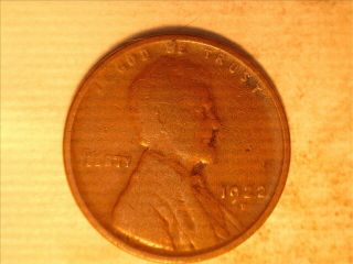 1922 - D Lincoln Wheat Penny