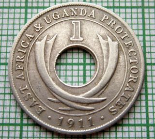 East Africa & Uganda Protectorates George V 1911 H Cent