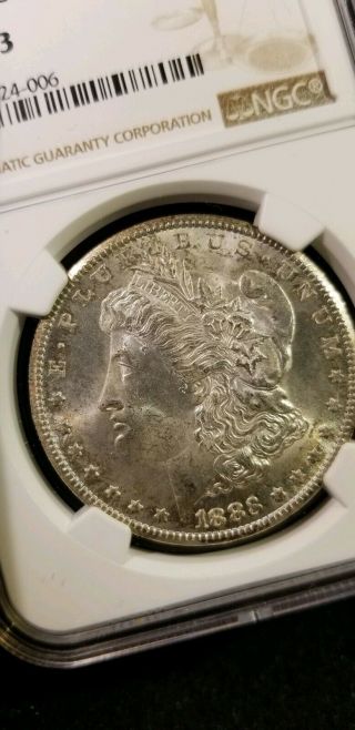 1883 CC Carson City 90 Silver Morgan Dollar NGC MS 63 5