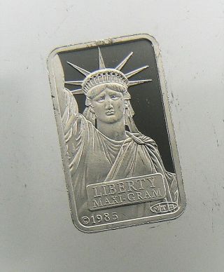 5 Gram Credit Suisse " Liberty " Platinum Bar 029464 Not