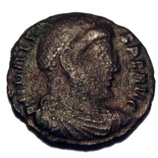 Roman Coin Gloria Romanorum Tes Thessaloniki Ae 18mm A3.  3