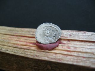 Maurice Tiberius 582 - 602 Ad Silver Ar Siliqua 1,  35 Gr.  M - A - R - K Karthage Rrr