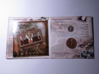 2004 Canada D - Day 50th Anniversary Coin & Medal Set - Sterling Silver