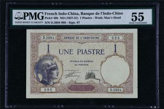 1927 - 31 French Indo - China Banque De L 