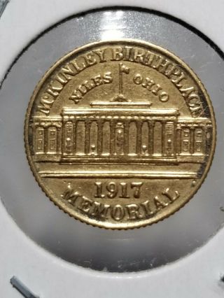 1917 - Mckinley Memorial - Commemorative - $1 - U.  S.  Gold Coin - Vf - Xf