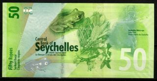 Seychelles,  50 Rupees,  2016,  Unc