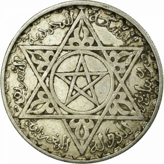 [ 687885] Coin,  Morocco,  Mohammed V,  200 Francs,  1953,  Paris,  Ef (40 - 45),  Silver