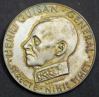 1949,  Switzerland (confederation).  Silver " Lausanne " Fedral Shooting Medal.  Unc