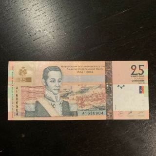 Haiti Banknote - 25 Gourdes - 2004 -