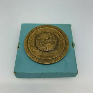 1964 York Worlds Fair/300th Anniv.  Nyc Founding Bronze Medal - Us