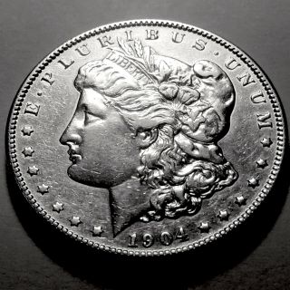 1904 S Morgan Silver Dollar Choice Au 1 Ask About Our Payment Plans