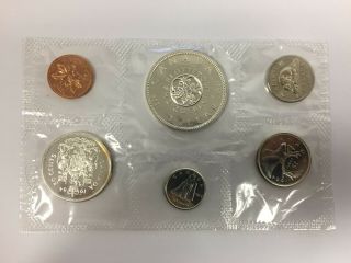 1964 Canada Set - Proof Like - Uncirculated Coin Set 80 Silver Rcm