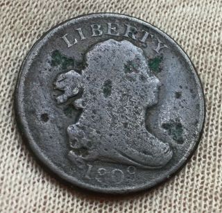 Usa Draped Bust Half Cent 1808