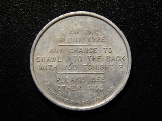 VINTAGE PROPOSITION I AM THE SILENT TYPE TOKEN YY200HXX 4