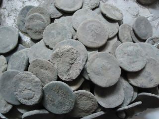 Large Uncleaned Roman Coins 15 To 36 Mm Medium Grade,  Every Bid Is Per Coin