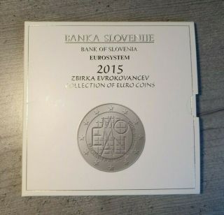 Slovenia 2015 Proof Coin Set (8,  88€)