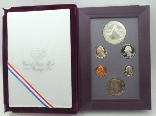 1988 Prestige Proof Set - Olympic Silver United States Commemorative Bc810