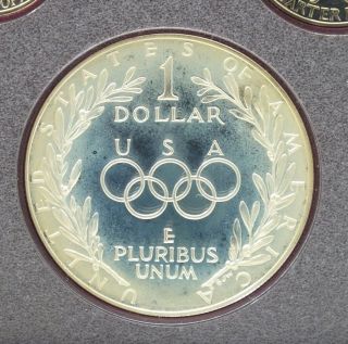 1988 Prestige Proof Set - Olympic Silver United States Commemorative BC810 4
