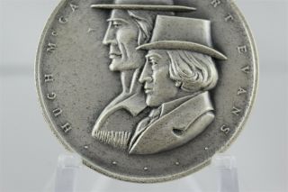 Evansville Indiana Sesquicentennial Silver Commemorative Medal.  975 Silver 7