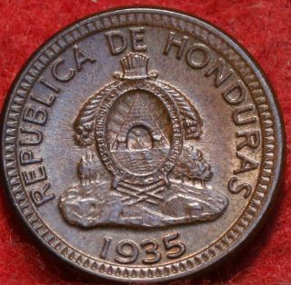 Uncirculated 1935 Honduras 1 Centavo Foreign Coin