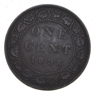 World Coin - 1898 Canada 1 Cent - 5.  7 Grams 027