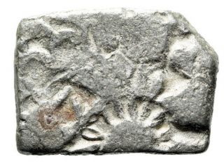 Ancient Silver Coin Karshapana India 3rd - 2nd Century Bc Punch Marks 2.  71g