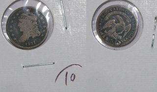 1837 Silver Bust Half Dime Inv 369 - 3