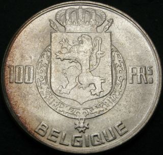 Belgium 100 Francs 1954 - Silver - Kings Of Belgium - Xf - 2022 ¤