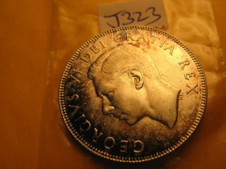 1952 Canada 50 Cent Silver Coin Idj323.
