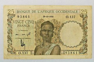 French West Africa Banque De L 