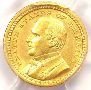 1903 Mckinley Louisiana Gold Dollar Coin G$1 - Pcgs Uncirculated Detail (ms Unc)