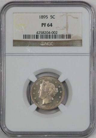 1895 Proof Liberty Nickel.  Ngc Pf64 Coin