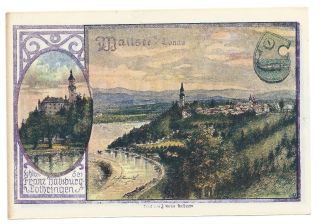 120 Heller 1920 Austria Autriche Österreich Banknote Note Notgeld Wallsee