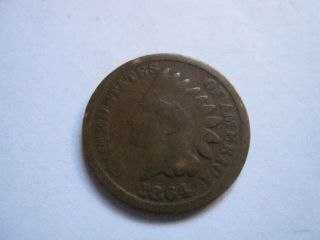 1864 Indian Head One Cent 175