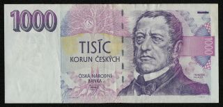 Czech Republic (p08a) 1000 Korun 1993 Vf,