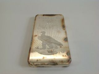 American Eagle.  999 Fine Silver 10 Troy oz Bar - World Wide (WWM) 2