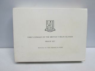 1973 First Coinage Of The British Virgin Islands Proof Set With
