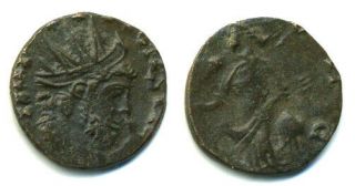 Barbaric Ae15 Radiate,  Salvs Type,  Tetricus I,  Ca.  270 - 280 Ad,  Roman Gaul