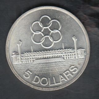 1973 Singapore Silver 5 Dollars