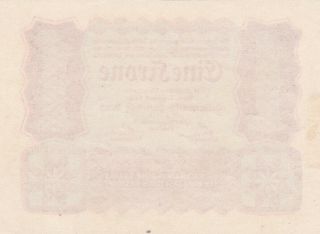 1 KRONE EXTRA FINE BANKNOTE FROM AUSTRIA 1922 PICK - 73 2