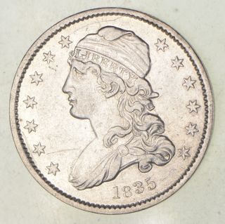 1835 Capped Bust Quarter 3301