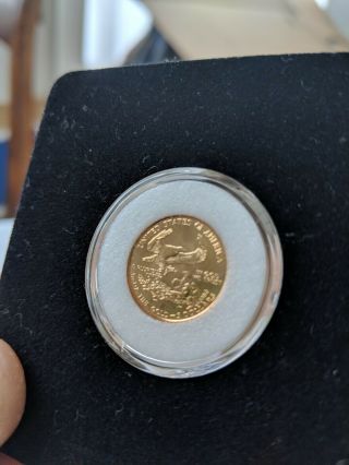 1999 American Eagle 1/10 Oz.  Gold Coin Buc