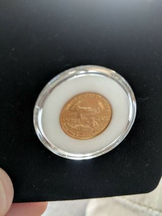 1999 American Eagle 1/10 Oz.  Gold Coin BUC 2