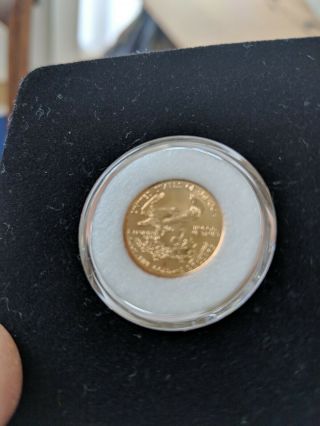 1999 American Eagle 1/10 Oz.  Gold Coin BUC 3