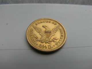 1905 $2.  50 Liberty Head Gold Quarter Eagle 2 1/2 Dollar United States Coin 2.  5 3