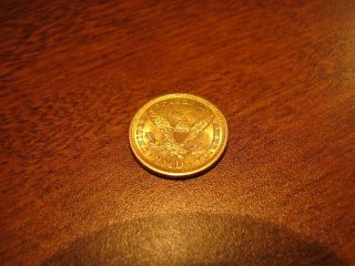 1905 $2.  50 Liberty Head Gold Quarter Eagle 2 1/2 Dollar United States Coin 2.  5 6