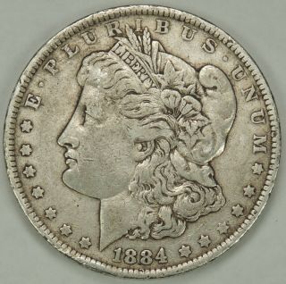 1884 - O $1 Morgan Silver Dollar As Pictured (051119)